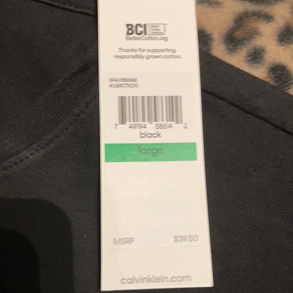 2 for $30 CALVIN KLEIN T-shirt Men’s Size Large CK Short Sleeve T Shirt - Picture 3 of 7